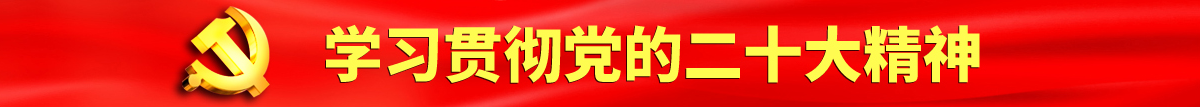 买逼女人认真学习贯彻落实党的二十大会议精神